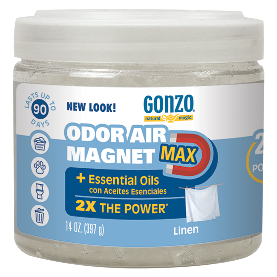 Odor Air Magnet Max with Essential Oils - Linen Fragrance