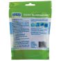 Shoe odor eliminator back label