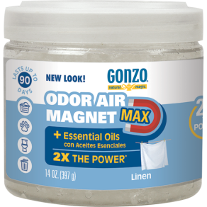 Odor Air Magnet Max with Essential Oils - Linen Fragrance