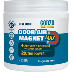 Odor Air Magnet Max with Activated Charcoal - Fragrance Free